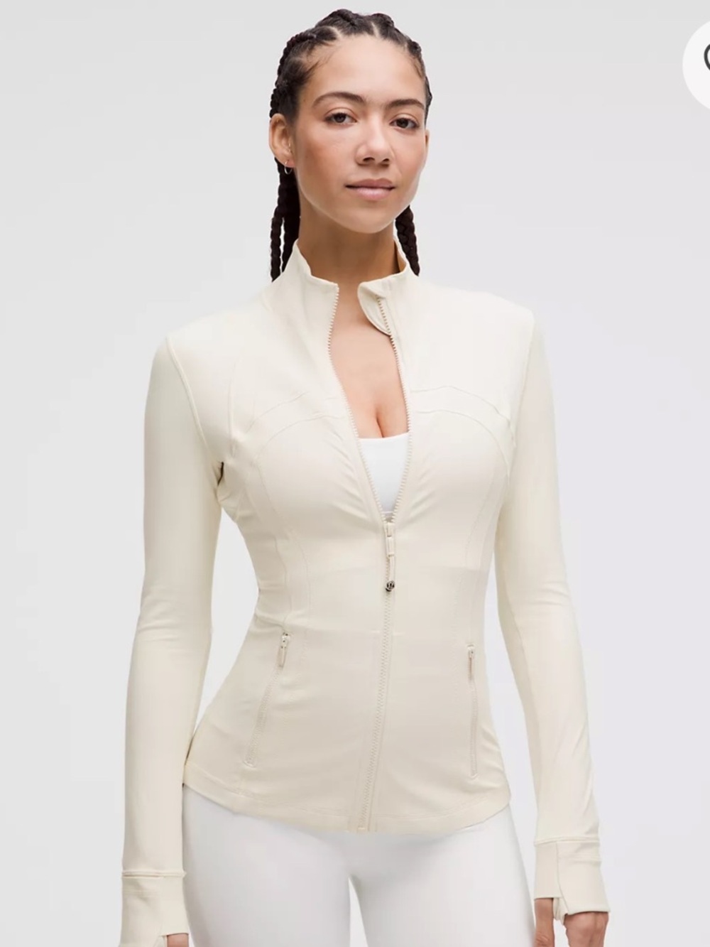 NWT lululemon athletica Define Jacket “Nulu” - Bone - 12